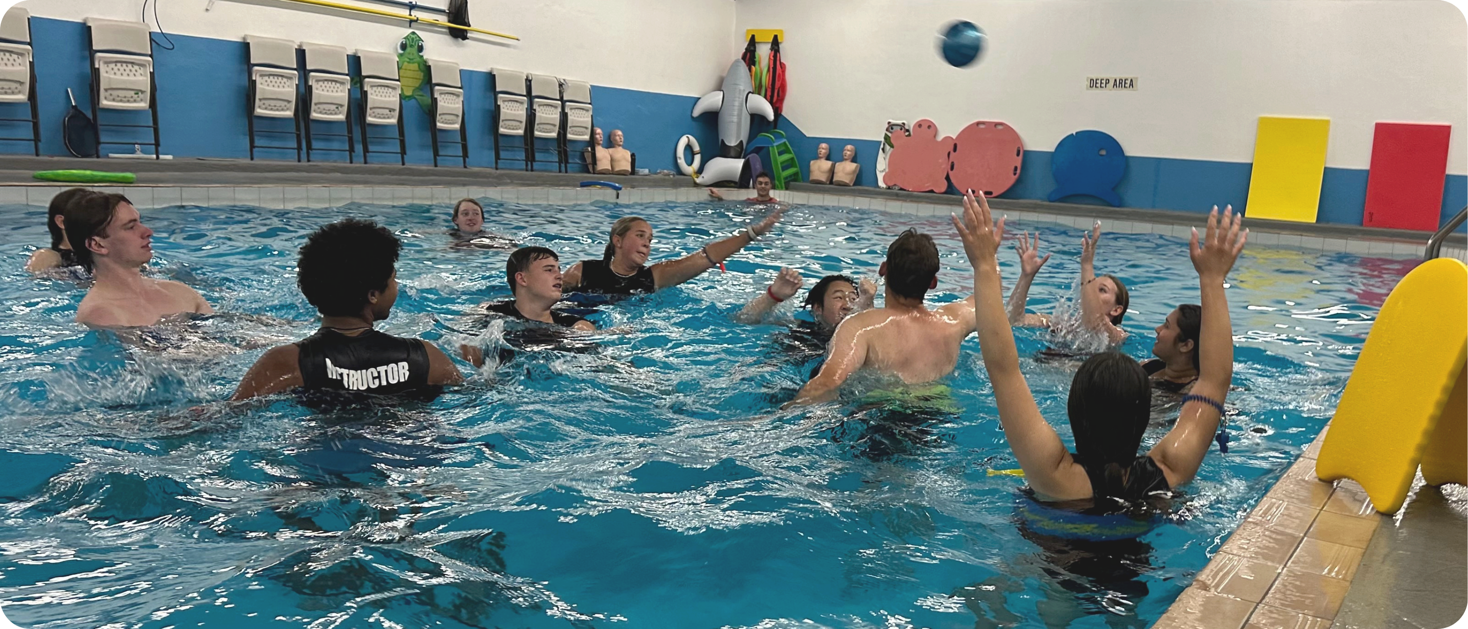 Aquatics Team Building Photo