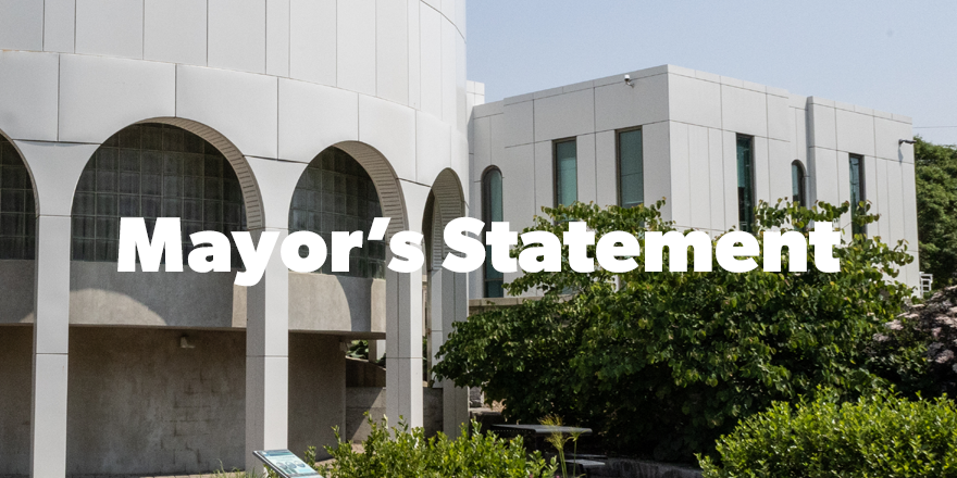 Mayor's Statement