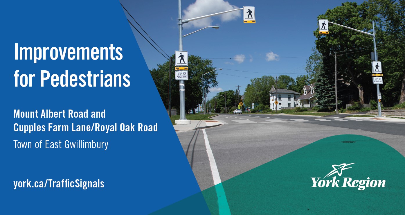 York Region Road Improvement graphic 